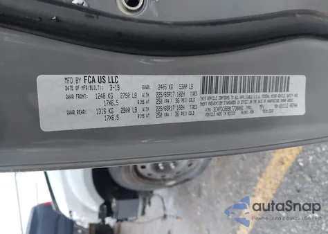 2019 Dodge Journey Se из США, поврежденный, VIN 3C4PDCBB9KT738081